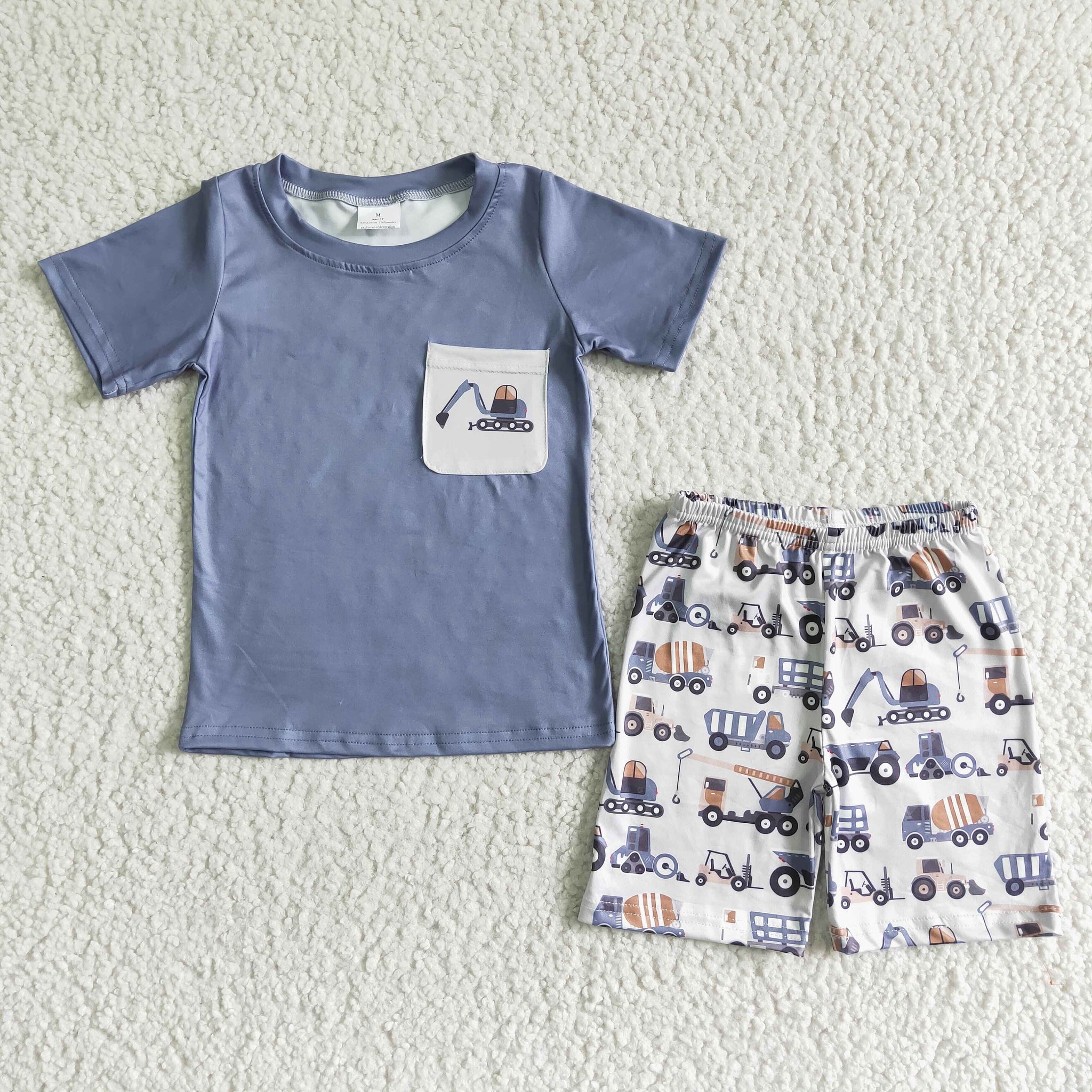 BSSO0063 Baby Boys  Summer Shorts Sets