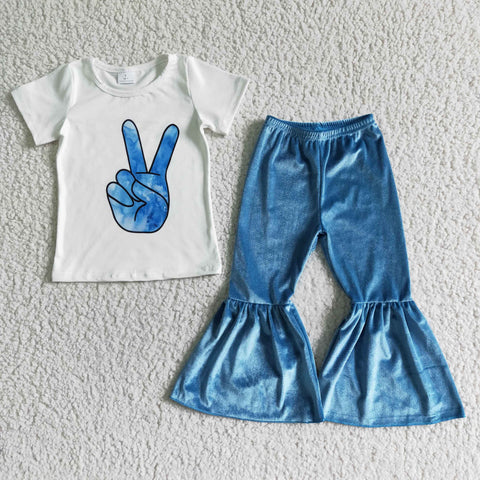 Baby Girls  Bell Bottoms Sets