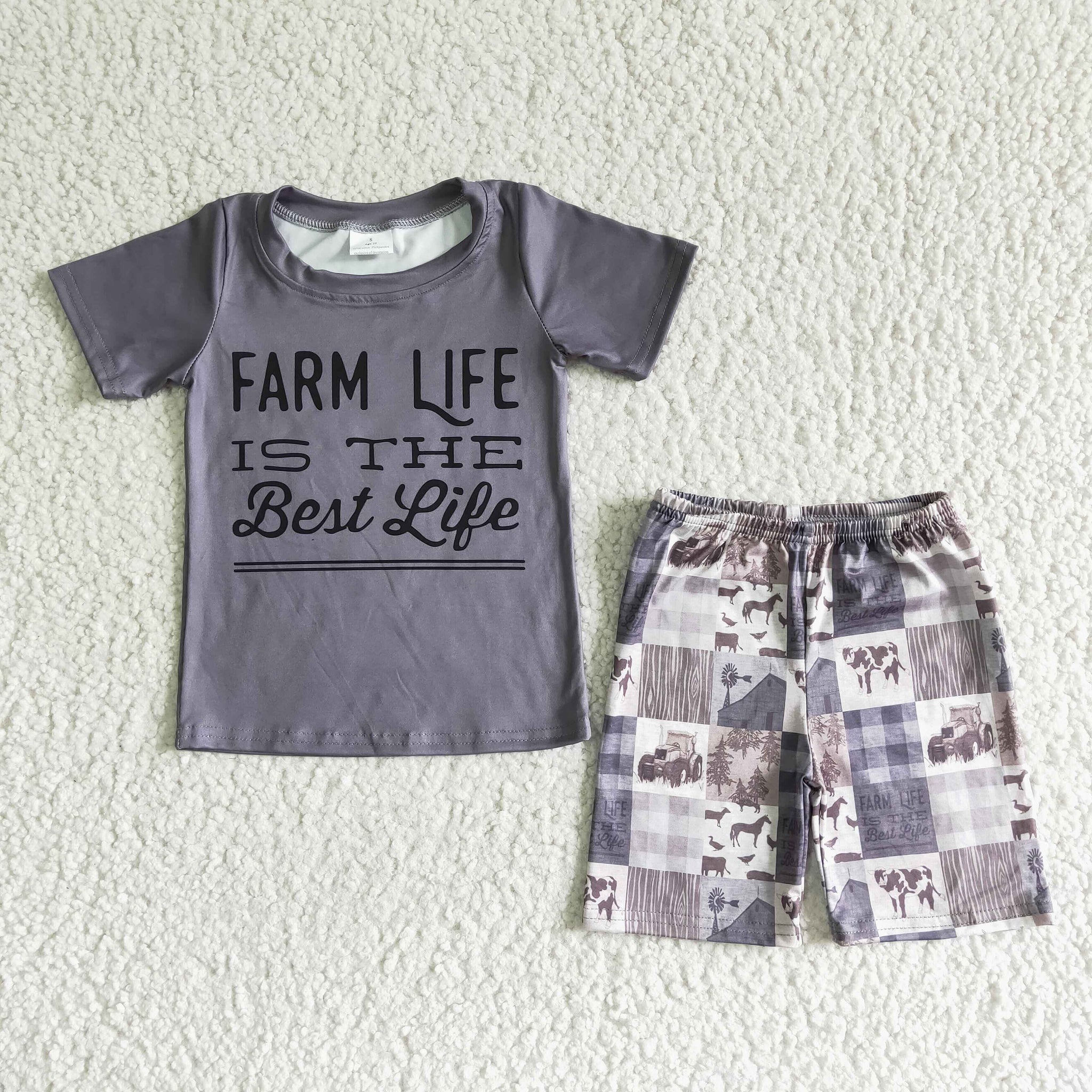 BSSO0029 Baby Boys  Summer Shorts Sets