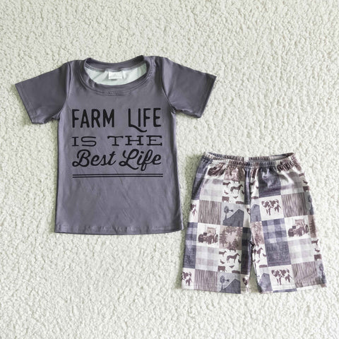 BSSO0029 Baby Boys  Summer Shorts Sets