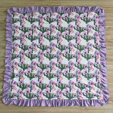 BL0002 Summer flower girl Baby Blanket