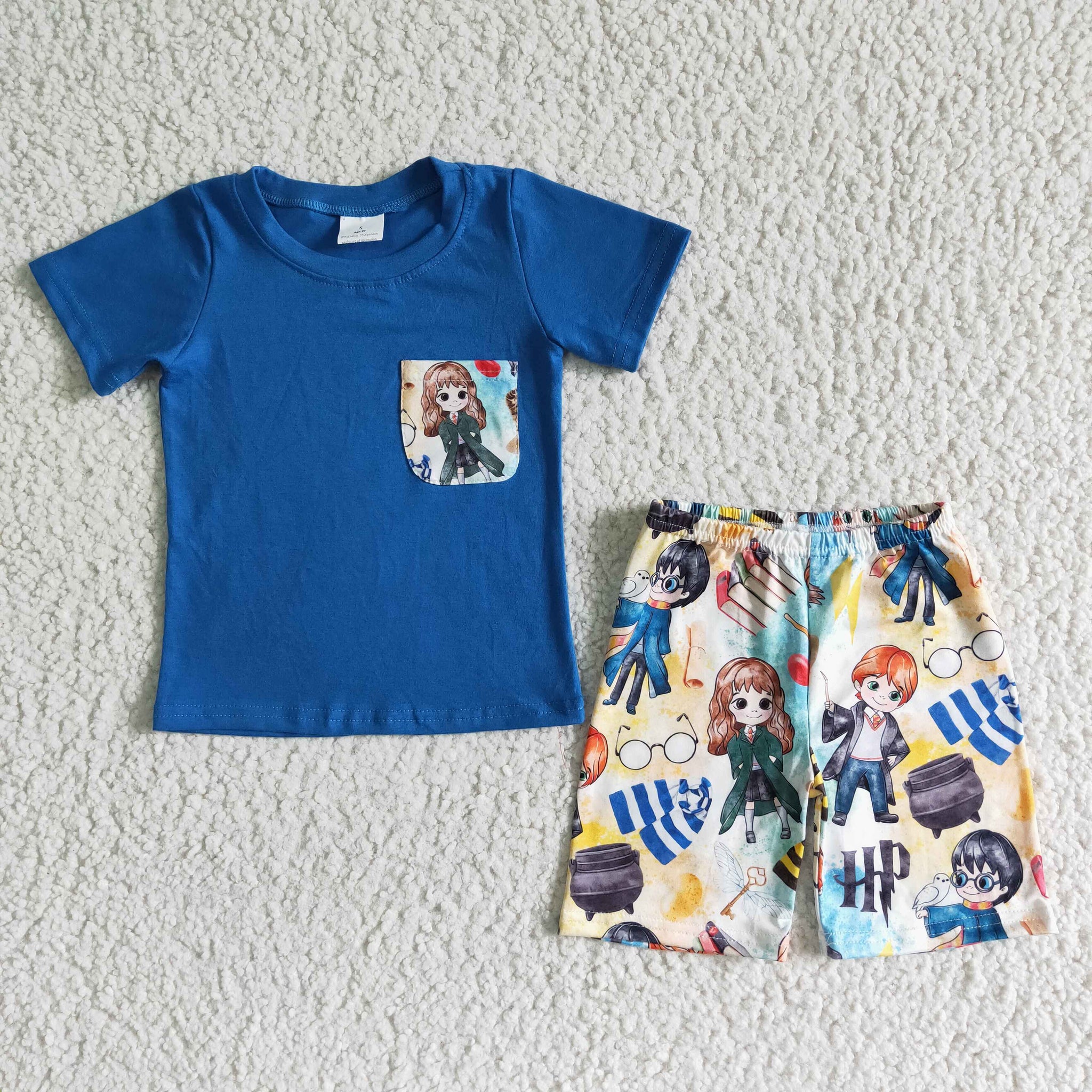 BSSO0048 Baby Boys  Summer Shorts Sets