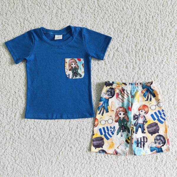 BSSO0048 Baby Boys  Summer Shorts Sets
