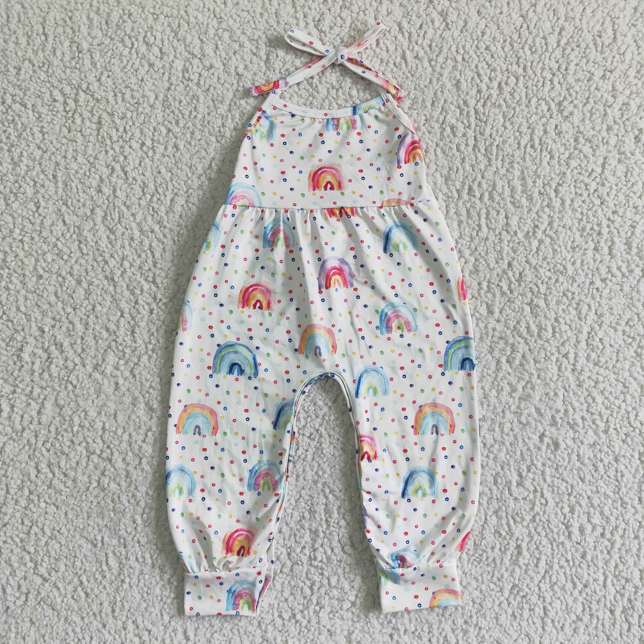 SR0050 Baby Summer Rainbow Strap Infant romber