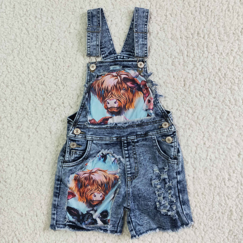 SS0023 Alpine cattle Jeans Long Pants Bell Pants