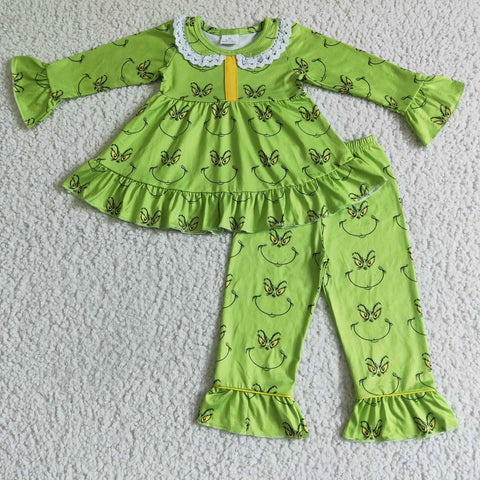 Christmas Girl Winter Pajama Set