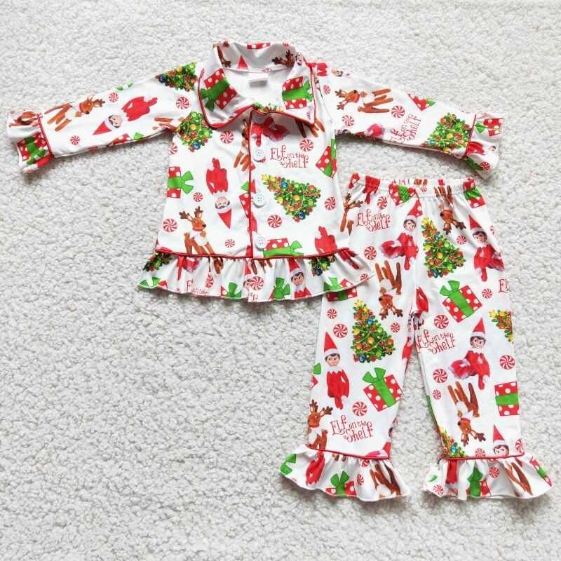 Christmas Girl Pajama Set