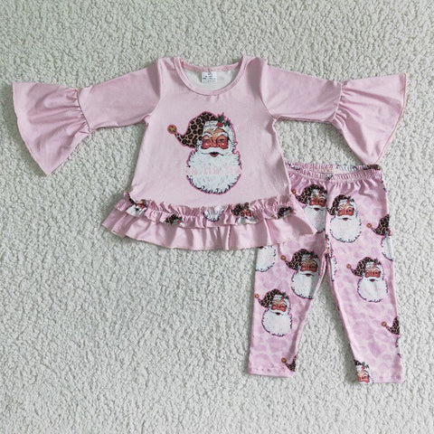Pink Santa Winter Suit