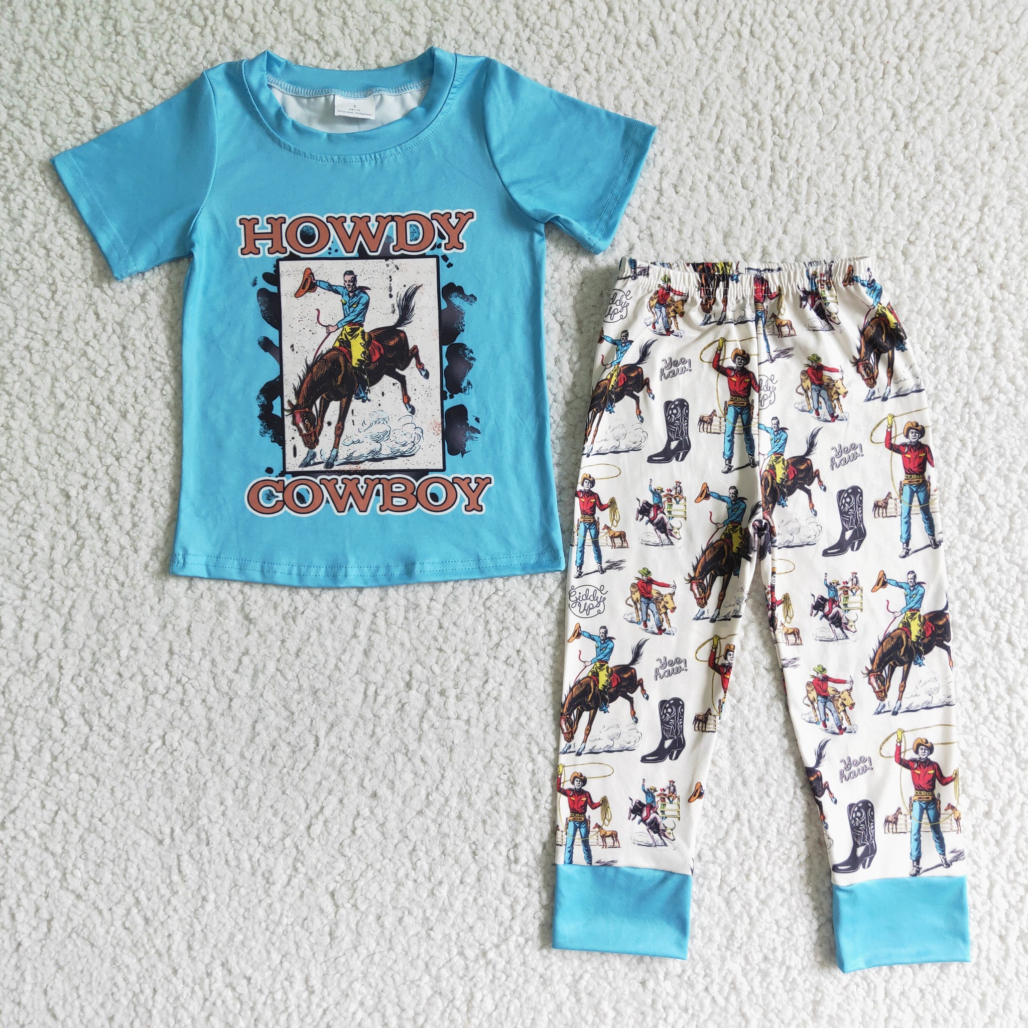 BSPO0004 Baby Boys Short Sleeve and Long Pants