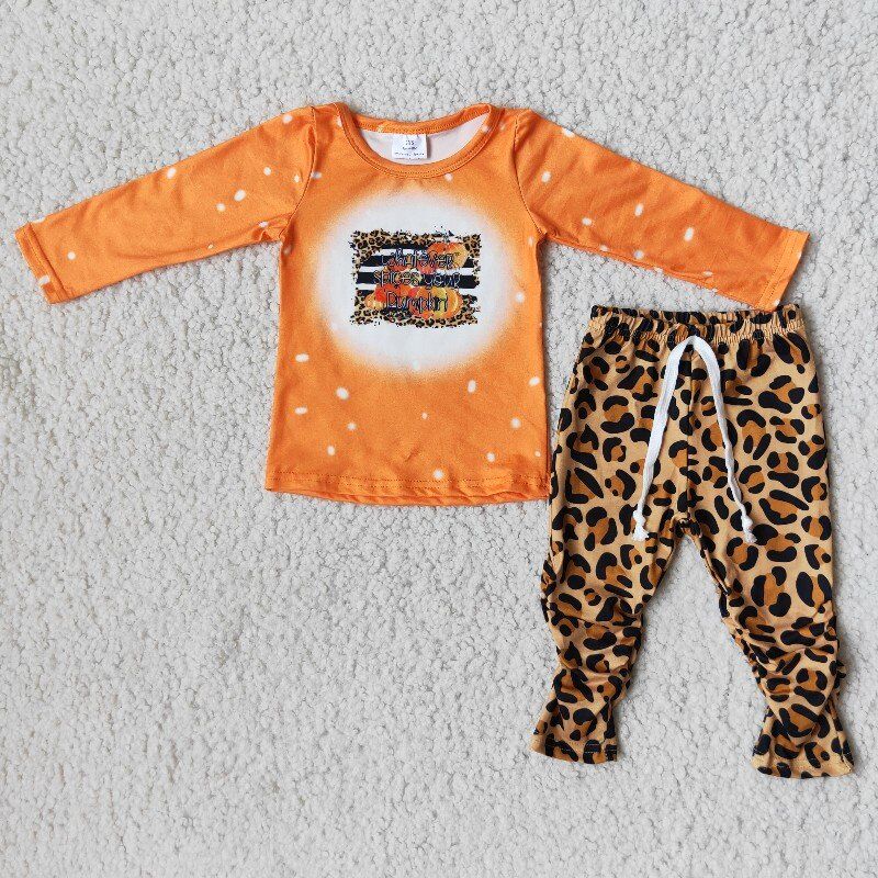 Thanksgiving Pumpkin  Girl Set