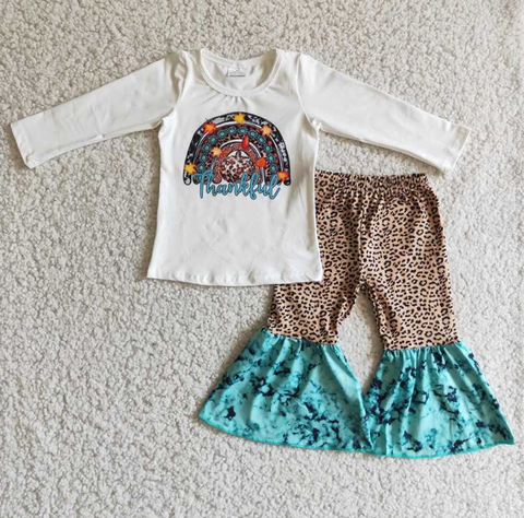 Thanksgiving Pumpkin  Girl Set