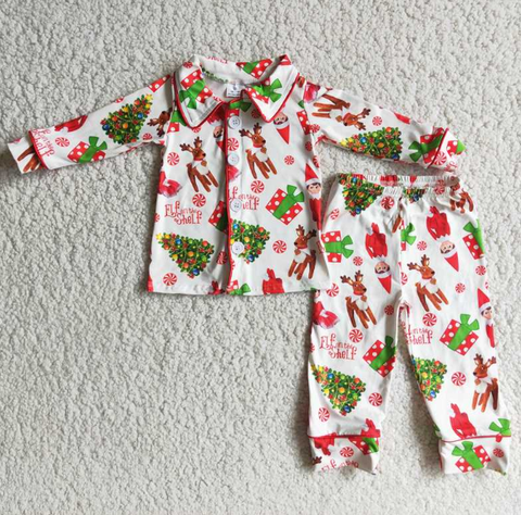Christmas  Boys Winter Pajama Set
