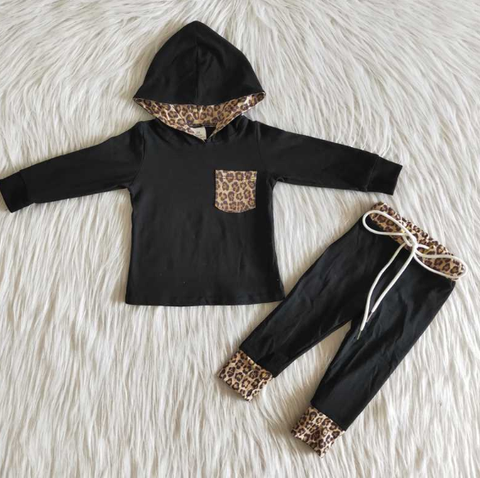 Baby Boys Dinosaur Leopard print Long Sleeve and Long Pants Sets