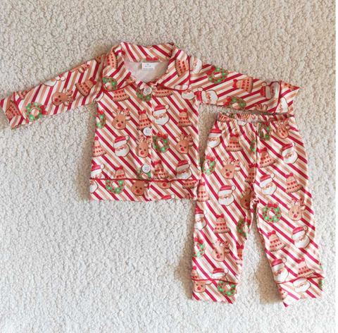 Christmas  Boys Winter Pajama Set