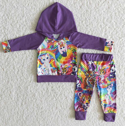 Baby Boys Hoodies Long Sleeve and Long Pants Sets