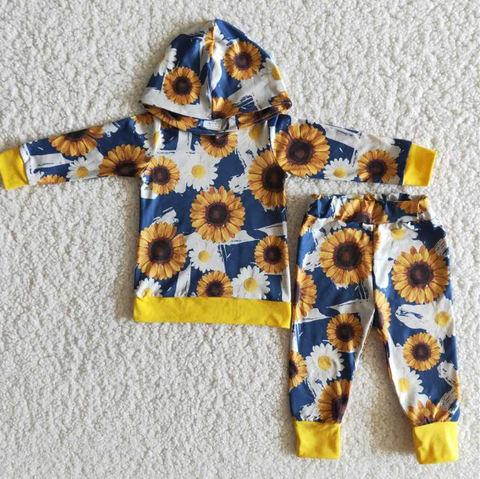 Baby Boys Hoodies Long Sleeve and Long Pants Sets