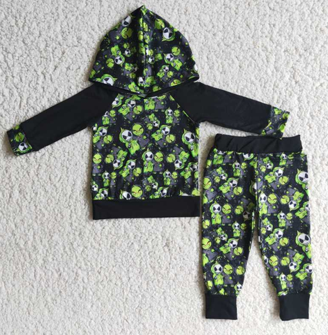 Halloween Boys Long Sleeve Set