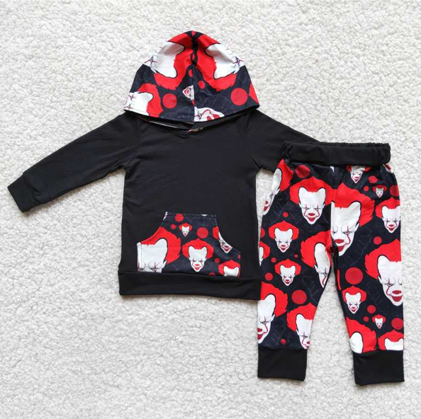 Baby Boys Hoodies Long Sleeve and Long Pants Sets