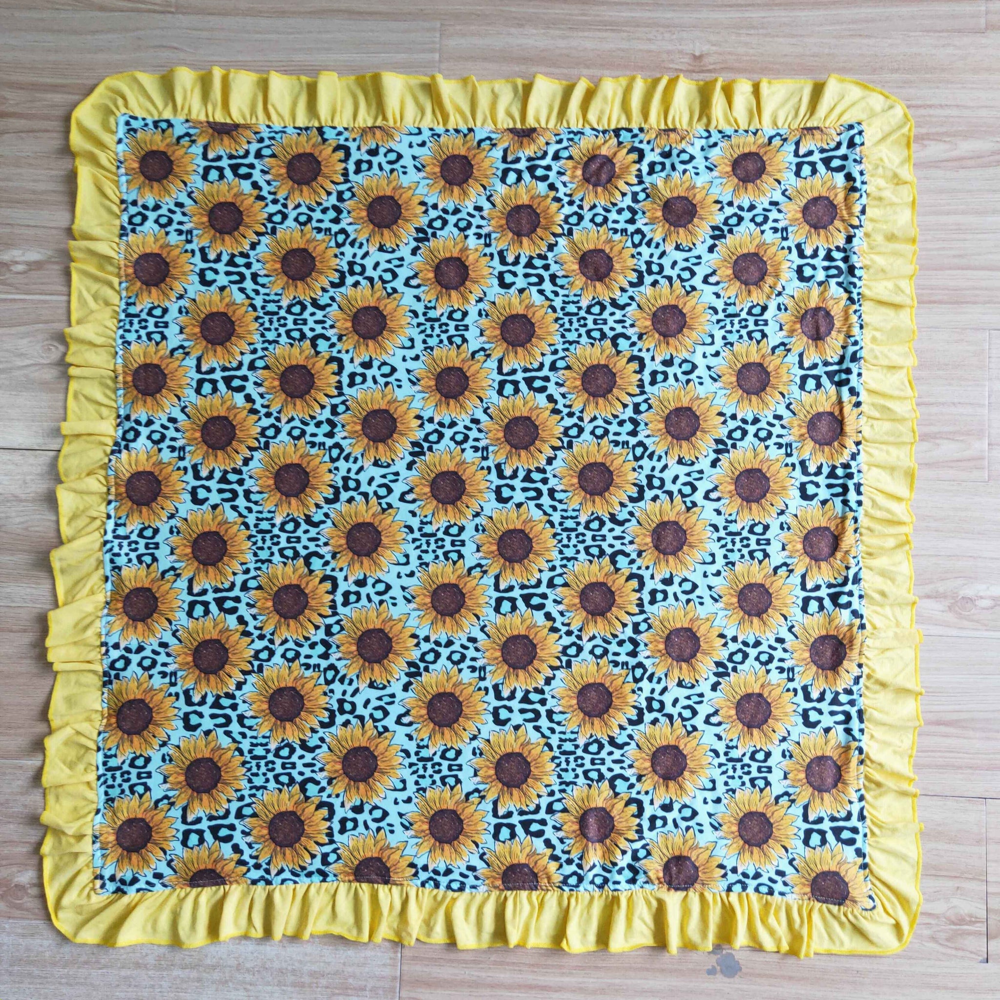 BL0005 Sunflower Baby Blanket