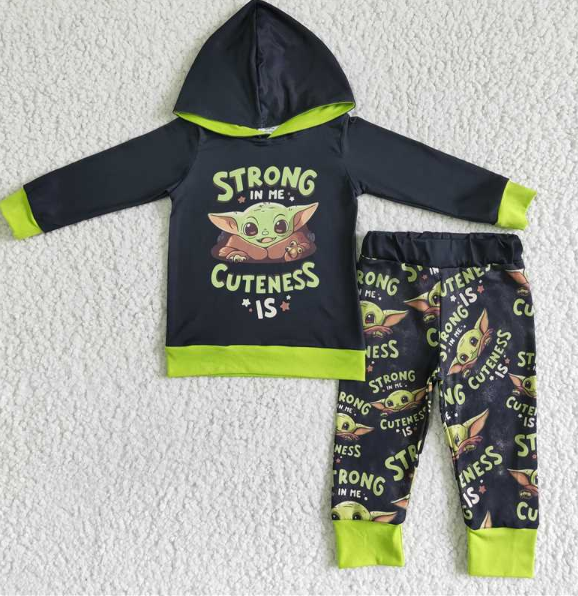 Baby Boys Hoodies Long Sleeve and Long Pants Sets