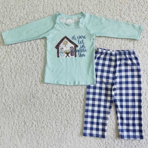 Boys Long Sleeve and Long Pants Sets