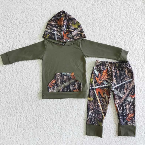 Baby Boys Hoodies Long Sleeve and Long Pants Sets