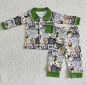 Christmas  Boys Winter Pajama Set