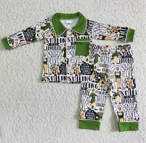 Christmas  Boys Winter Pajama Set