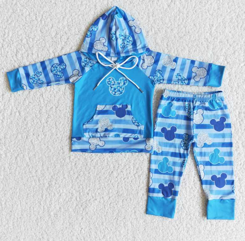 Baby Boys Hoodies Long Sleeve and Long Pants Sets