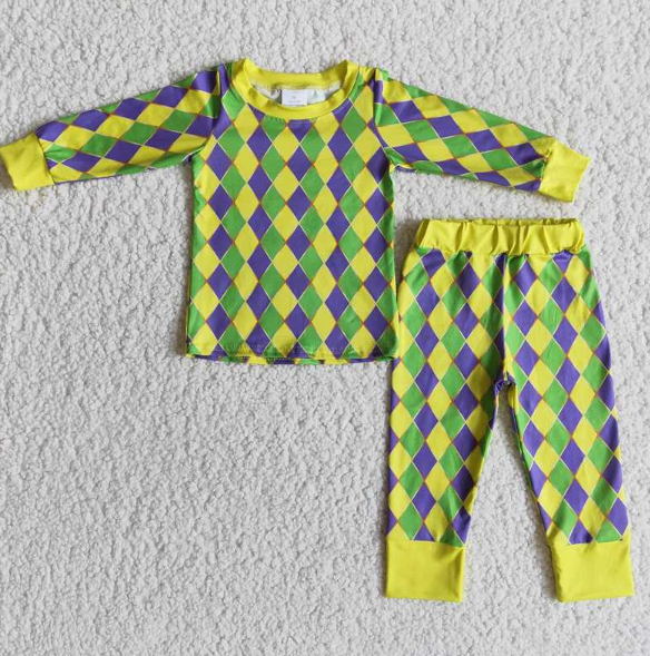 Baby Boys  Long Sleeve Pajamas Sets Sleepwear