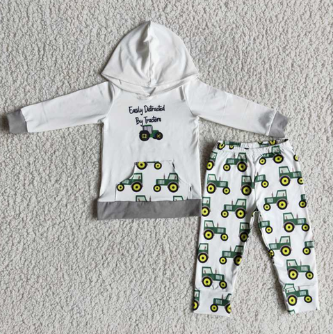 Baby Boys Hoodies Long Sleeve and Long Pants Sets
