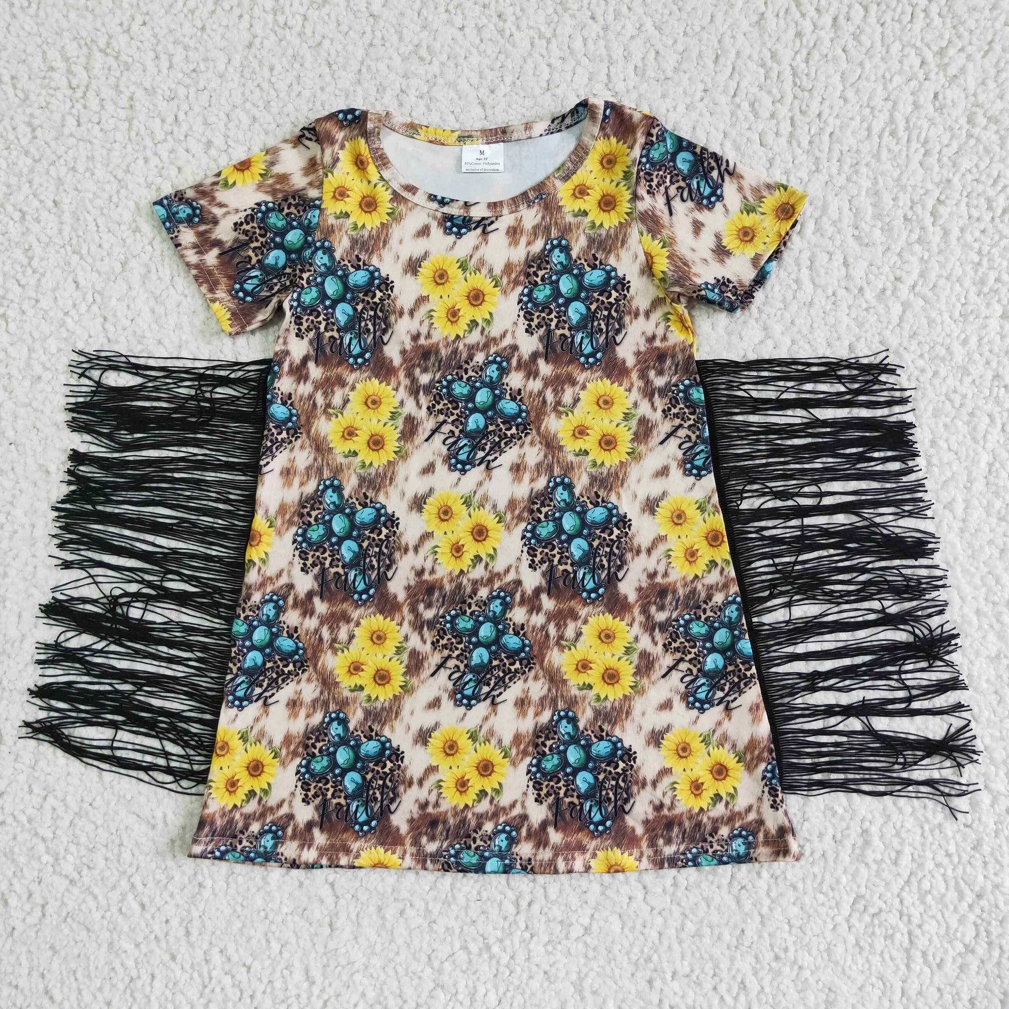 GSD0056 Sapphire tassel Baby dress