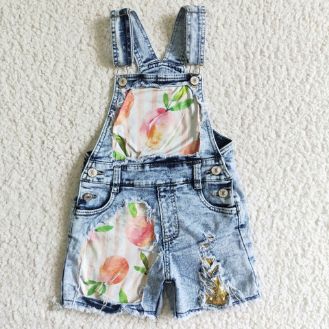 SS0022 Peach Jeans Long Pants Bell Pants