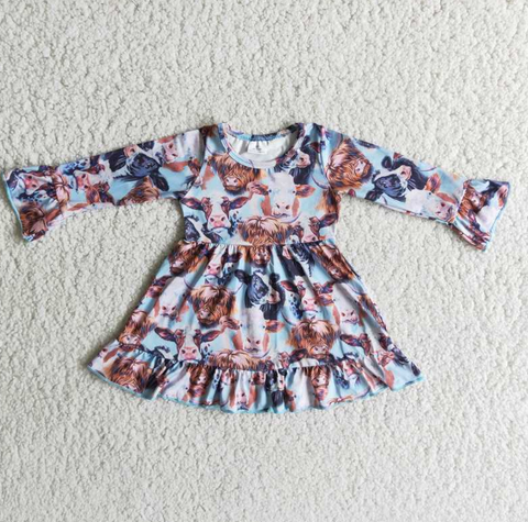 6 A14-14 long sleeve bull head skirt