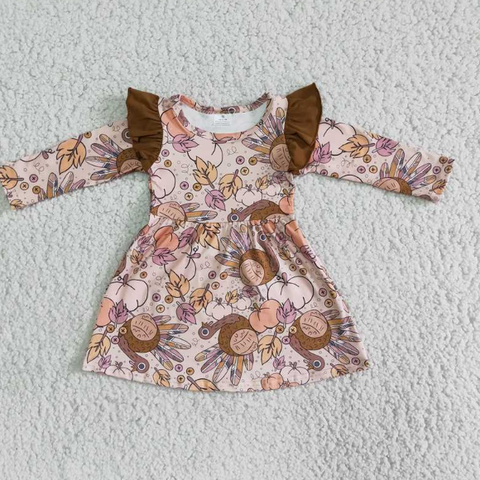 6 A6-11 Turkey Pumpkin Dress