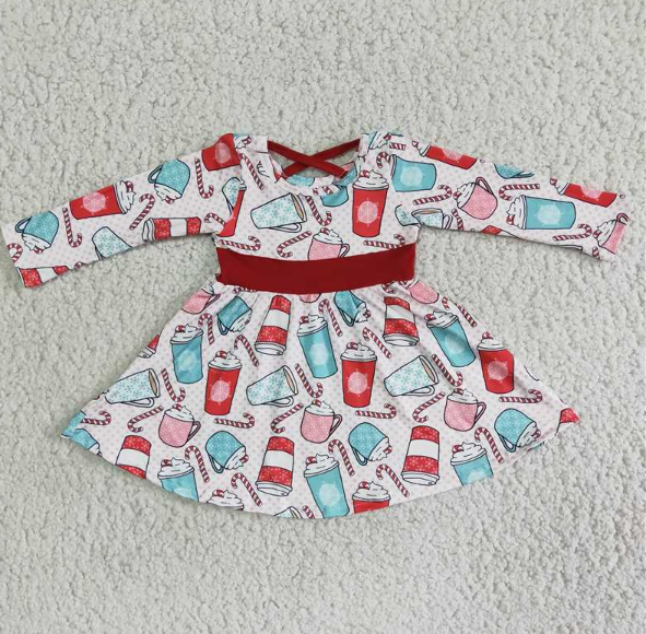 6 B12-19 Cup long sleeve dress