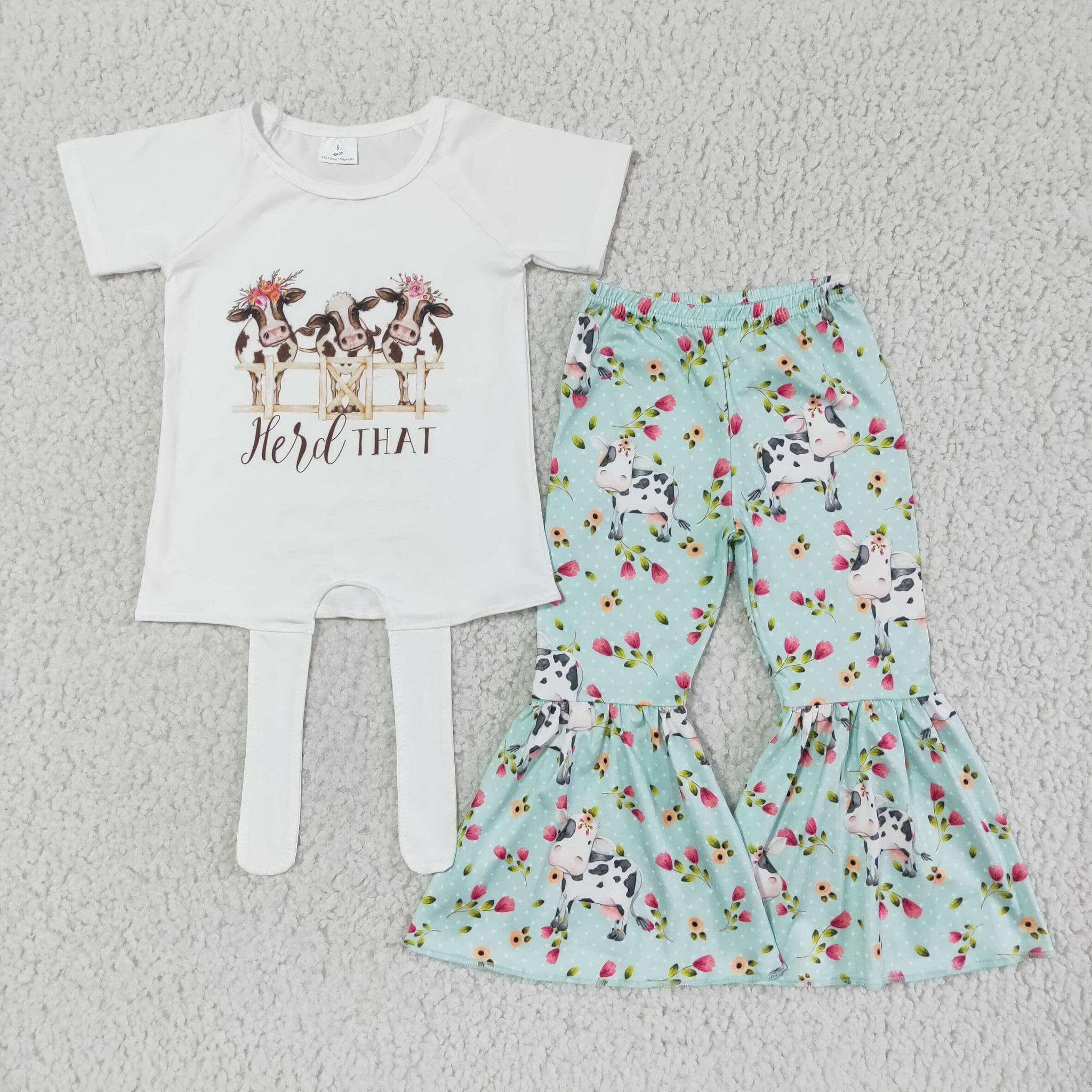 Baby Girls  Bell Bottoms Sets