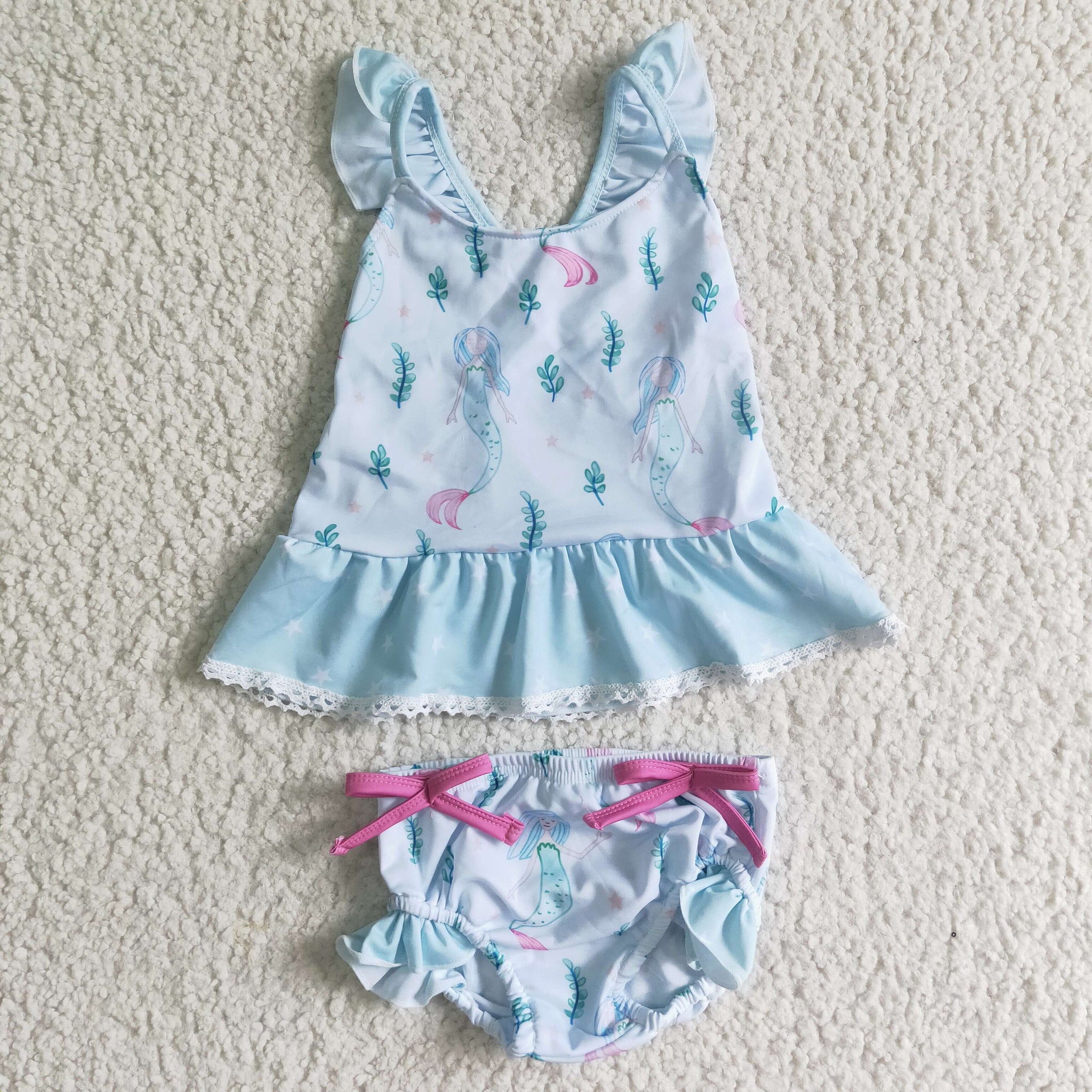 S0028 Girls Bikini Swimsuit Set