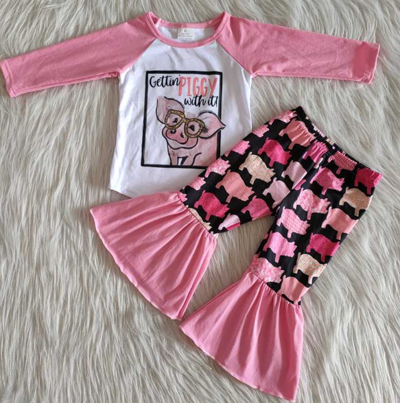 pink pig suit