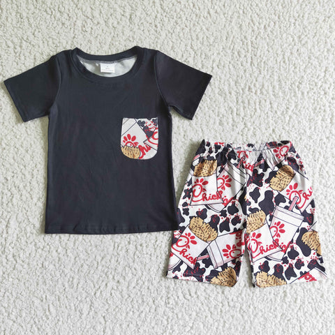 BSSO0079 Baby Boys  Summer Shorts Sets