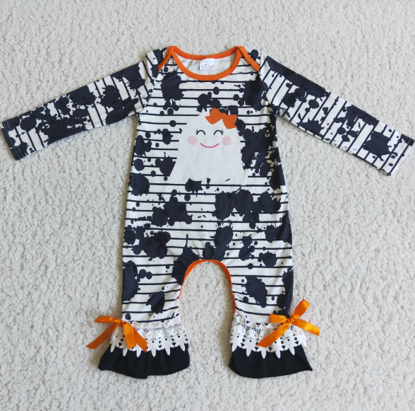 6 B1-31 Cute Smiley Yellow Bow Long Sleeve  romber