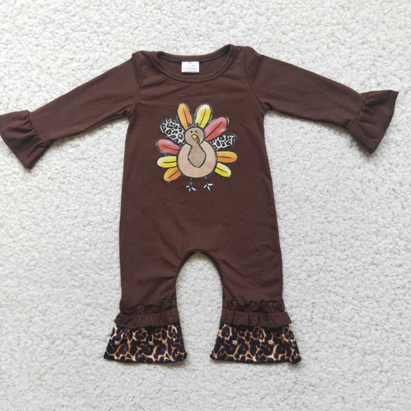 6 A2-6 Brown Offset Turkey Thanksgiving Leopard romber