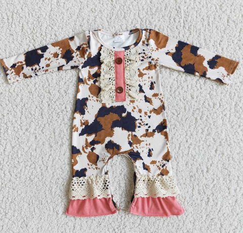 6 A16-5 ink pattern long-sleeved romber