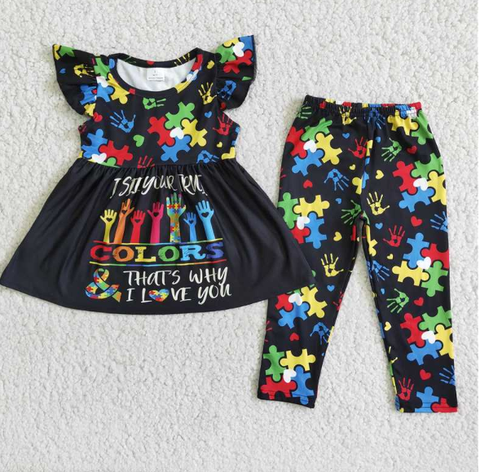 D8-20 COLORS top trousers set