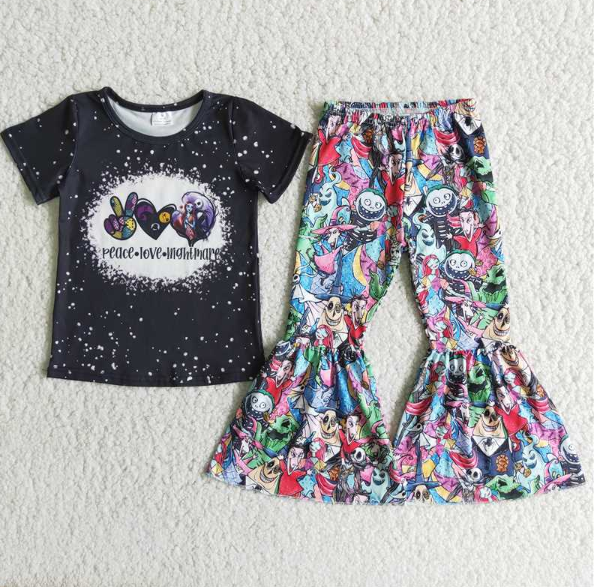 B12-13 gesture love halloween funny set