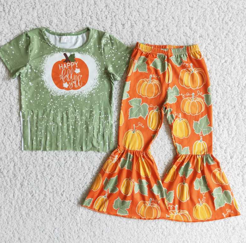 B10-13 happy tassel top maple pumpkin set