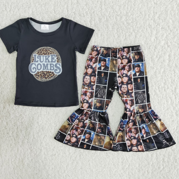 B7-23 Luke Gombs male singer pant set