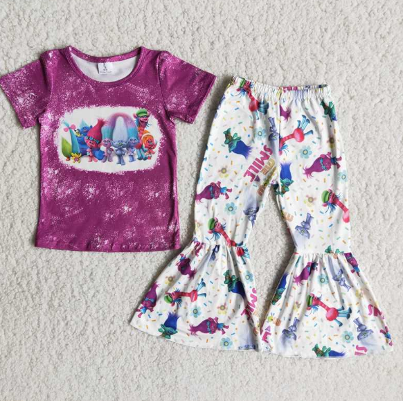 B17-4 Trolls Trolls Purple Set