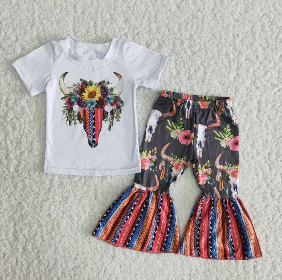 D3-15 White Bull Head Set