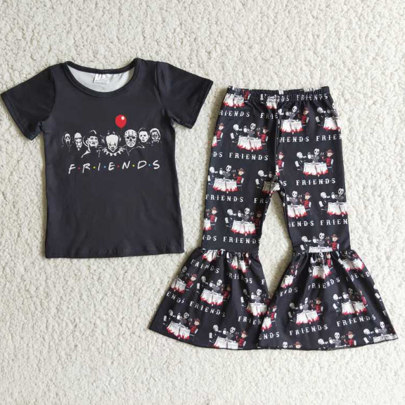 A1-23 Joker Red Balloon Short Sleeve Set